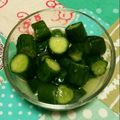 うに子's cooksnap of when they made きゅうりの漬け物.