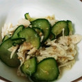 み−しか's cooksnap of when they made 簡単‼ささみ・えのき・きゅうりの酢の物.