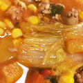 ねっち〜☆'s cooksnap of when they made 簡単！白菜とトマト挽き肉の煮込みスープ♪.