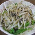 miyuki12's cooksnap of when they made もやしとピーマンの塩昆布deナムル風☆.