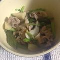 綸子*'s cooksnap of when they made 電子レンジで簡単、豚肉とかぶの味噌煮込み.