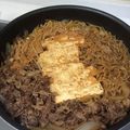 bo★bo's cooksnap of when they made 関東風の味濃いめ牛肉で肉豆腐♪.