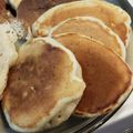 shimaky's cooksnap of when they made 卵なしのふわふわパンケーキ.