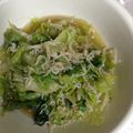 クックANLLO1☆'s cooksnap of when they made 意外と使える！レタスとちりめんのあえもの.