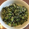 りんくれん's cooksnap of when they made ちりめんじゃこと大根葉の炒め物.
