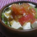 にゃぁくん's cooksnap of when they made 豆腐サラダ｡+☆+｡.