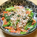 まぁーにゃ's cooksnap of when they made いつもと違う‼️小松菜ゴマ和え物.