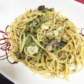 YOKO♡HIRO's cooksnap of when they made さば缶でうまうまっ★簡単！和風スパゲティ.