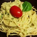 くまぴこ222's cooksnap of when they made おひとりランチ…アボカドのスイチリパスタ.