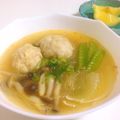 チョミ蔵's cooksnap of when they made エビと鶏だんごのタイ風スープ.