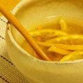 hanadori's cooksnap of when they made 風邪ひき始め喉の痛みに 柚子の砂糖漬け.