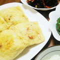 tkf1225's cooksnap of when they made 安上がり ふわっ とろーり 納豆豆腐巾着.
