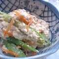oBsession's cooksnap of when they made アスパラガスのゴマ白和え☆.
