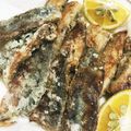 syrup127g's cooksnap of when they made サクッサク香ばしい☆秋刀魚の胡麻竜田揚げ.