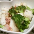 はいりほう's cooksnap of when they made カブとブロッコリーのあっさり炒め.