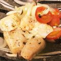 nico_kanon's cooksnap of when they made タジン鍋☆鮭と野菜のハーブ蒸し.