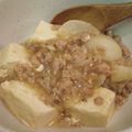 あち公's cooksnap of when they made 蕪の鶏そぼろあんかけ.