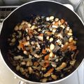 いちじょ's cooksnap of when they made 大豆、人参、蒟蒻、ひじき、油揚げの煮物.