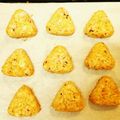 nemarin's cooksnap of when they made 焼きおにぎり、沢山作って冷凍。.