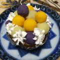 MITUEMON's cooksnap of when they made かぼちゃとお芋でハロウィンタルト.