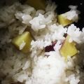 kokakokko's cooksnap of when they made 子供も大好き！サツマイモご飯.