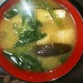 クックRYTDC4☆'s cooksnap of when they made ほうれん草とお麩の味噌汁.