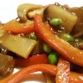 Mezzana's cooksnap of when they made 氷こんにゃくでチンジャオロース風.
