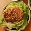 Minkk's cooksnap of when they made ヘルシーで柔らかい納豆と豆腐バーグ.