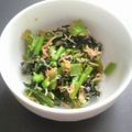 ひな91号's cooksnap of when they made 小松菜とじゃこ炒め.