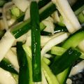 そらはる☆'s cooksnap of when they made かぶの漬物。きゅうりとかぶ皮の酢の物。.