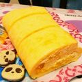 pnyo's cooksnap of when they made 秘密の片栗粉を炒めて♡スフレロールケーキ.