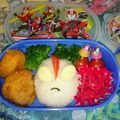 aki178aki's cooksnap of when they made キャラ弁☆ウルトラマンと怪獣たち.