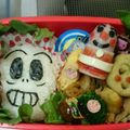 ☆ゆかねえさん☆'s cooksnap of when they made キャラ弁 魚肉ソーセージでアンパンマン.