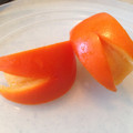 チャッピのにーさん。's cooksnap of when they made 秋⭐簡単♪柿の飾り切り~柿deうさぎ~.