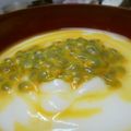 yossimario's cooksnap of when they made パッションフルーツのデザート.