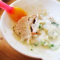 ❁ユリメッコ❁'s cooksnap of when they made ＊離乳食後期：まぐろのふわふわバーグ＊.