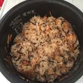 冬織☆'s cooksnap of when they made 炊飯器で簡単♪中華風五目おこわ.