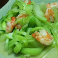 のぼし～'s cooksnap of when they made エビ青梗菜.