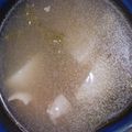 matsutama's cooksnap of when they made かぶとベーコンのスープ♡.