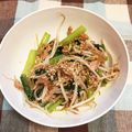 ミントラビ's cooksnap of when they made 手抜き万歳！ツナと小松菜のスピード炒め.
