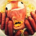 れなを_'s cooksnap of when they made ハロウィンにウィンナーで恐怖の指.