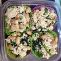 港UV's cooksnap of when they made 栄養たっぷり☆ほうれん草と大豆の白和え.