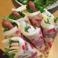 みきてぃ777's cooksnap of when they made まるで花束！花束サンドイッチ♪.