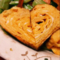 ぱーね's cooksnap of when they made ハート♡の卵焼き.