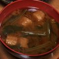 こよみさん's cooksnap of when they made ほうれん草とお麩の味噌汁.