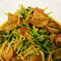 ひまわりん123's cooksnap of when they made 豆苗とカリカリベーコンのえのき炒め.