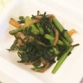 makopanna's cooksnap of when they made 春菊の佃煮：冷凍お弁当野菜おかずストック.