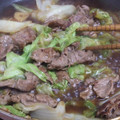 もちもち☆彡's cooksnap of when they made 牛肉とレタスのしゃきしゃき炒め.