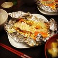 ぱた。。's cooksnap of when they made トースターで簡単ヤミツキ♡鮭のホイル焼き.