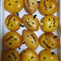 SAEちゃんのママ's cooksnap of when they made *ハロウィン＊かぼちゃのクリームパン*.